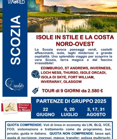 Vivere e Viaggiare - Scozia - Offerta