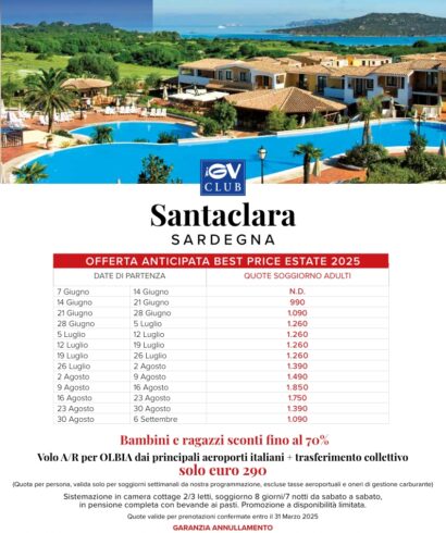 Vivere e Viaggiare - Italia - Sardegna - 2 - Offerta