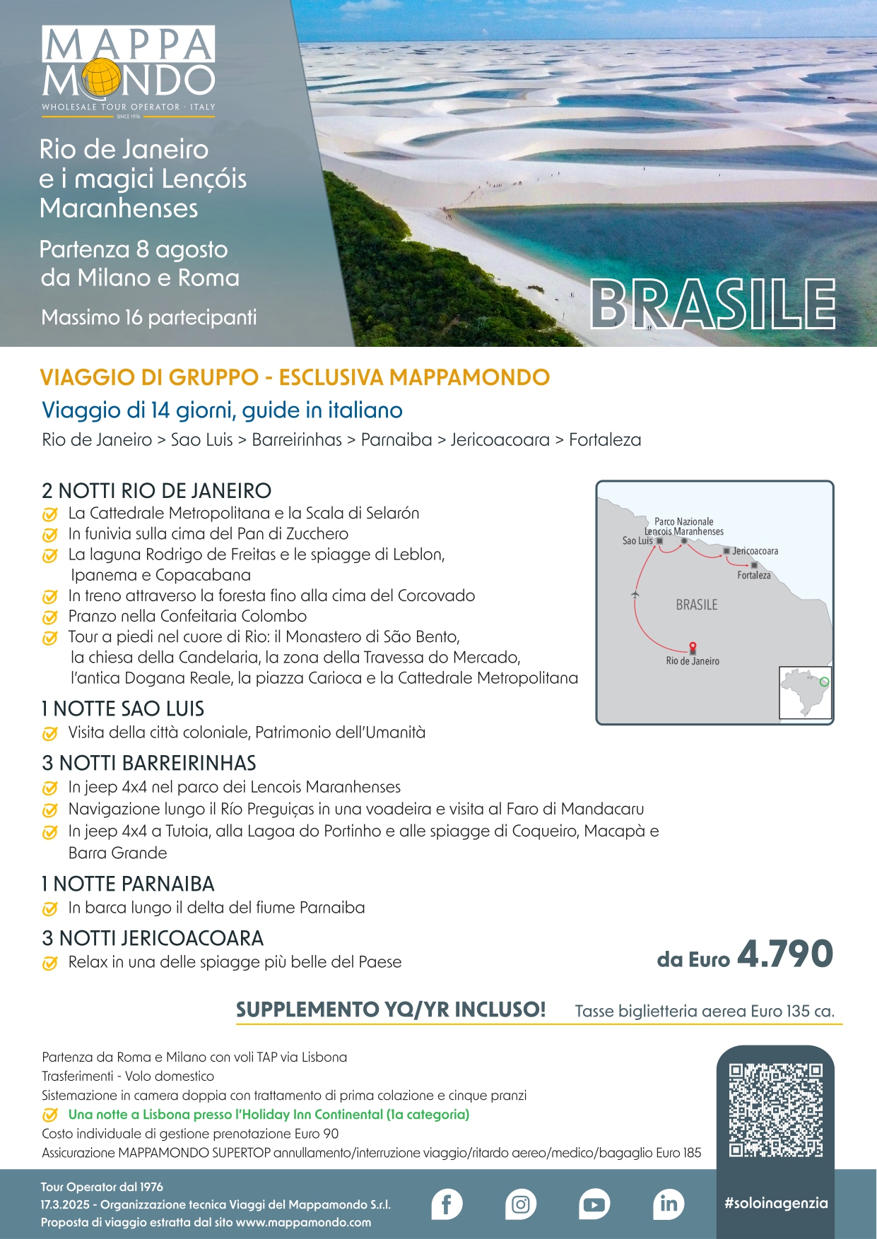 Vivere e Viaggiare - Brasile - Offerta