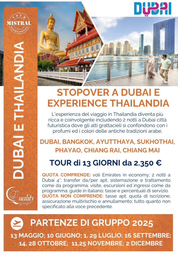Vivere e Viaggiare - Dubai e Thailandia - Offerta
