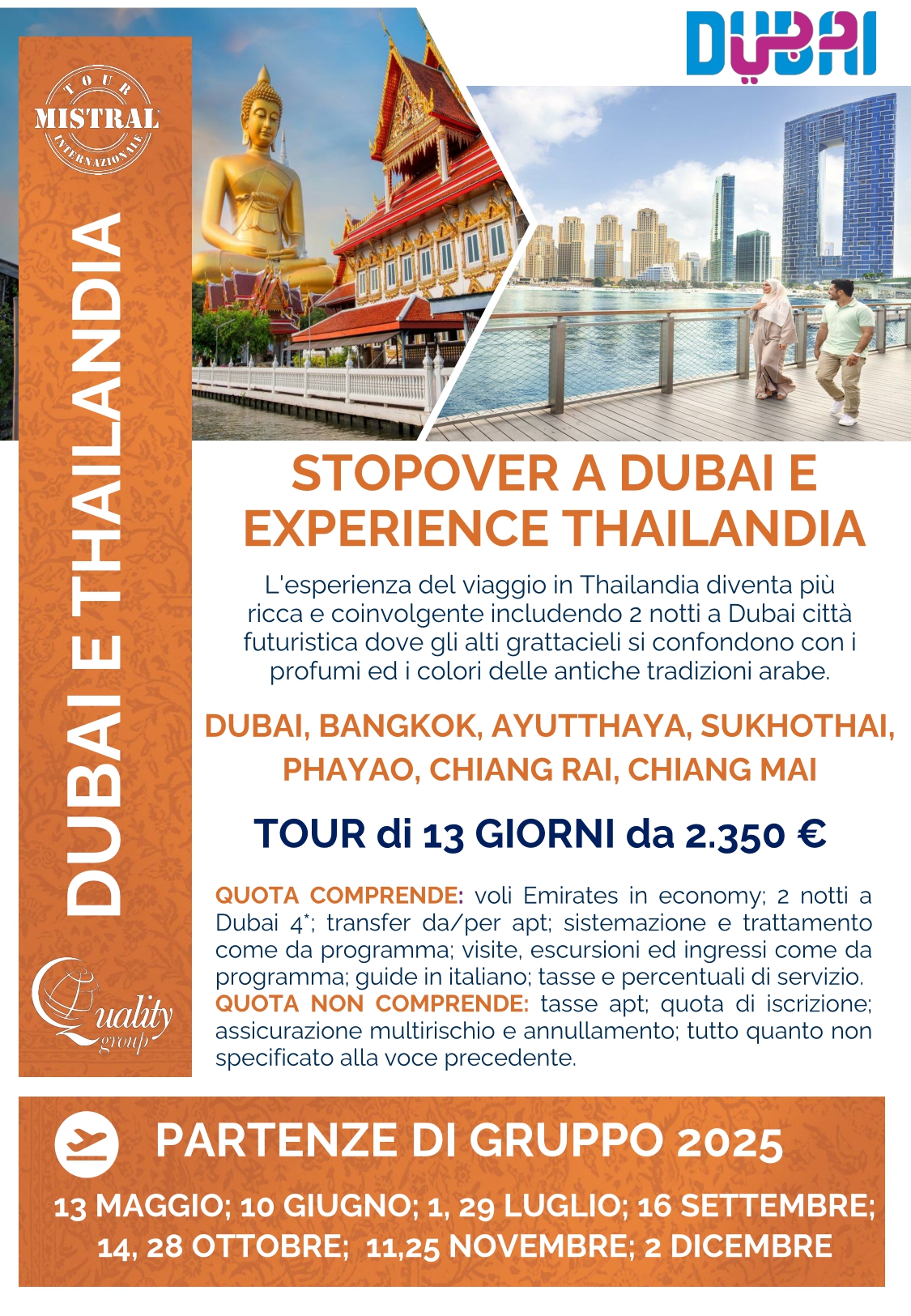Vivere e Viaggiare - Dubai e Thailandia - Offerta