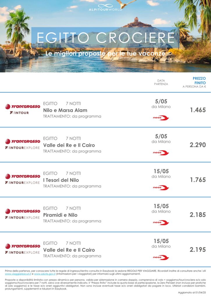 Vivere e Viaggiare - Egitto 2 - Offerta