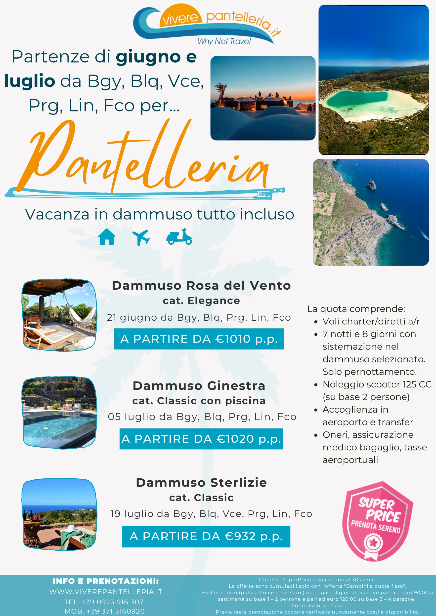 Vivere e Viaggiare - Italia - Pantelleria - Offerta