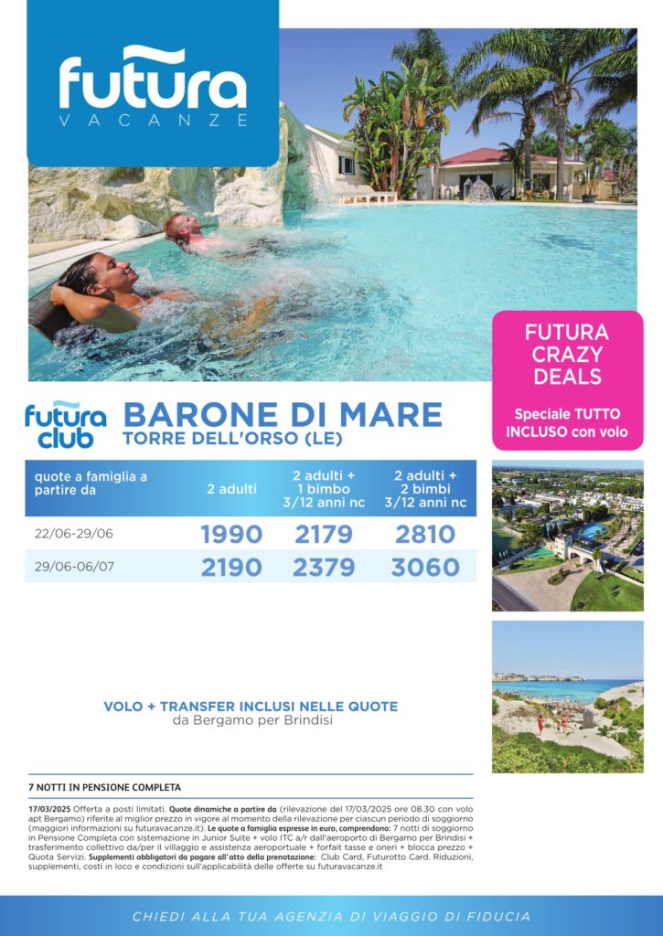 Vivere e Viaggiare - Italia - Puglia - Offerta