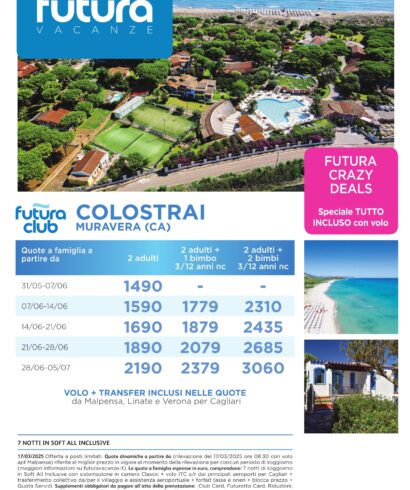 Vivere e Viaggiare - Italia - Sardegna - Offerta
