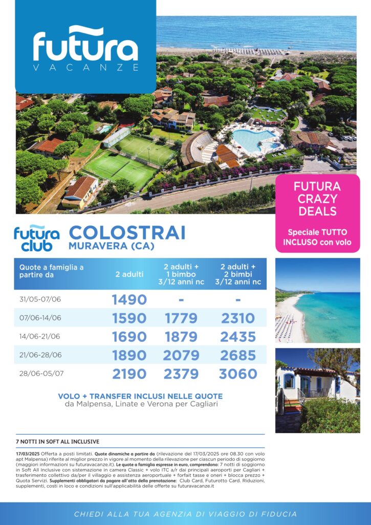 Vivere e Viaggiare - Italia - Sardegna - Offerta