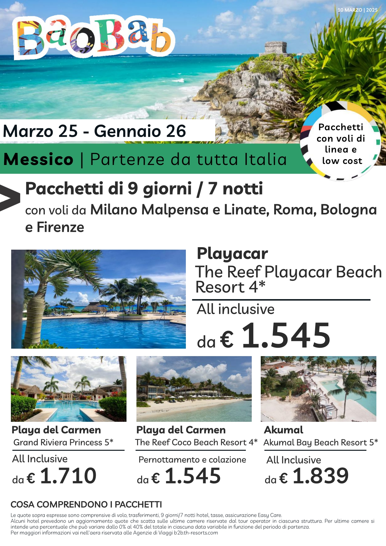 Vivere e Viaggiare - Messico - Offerta