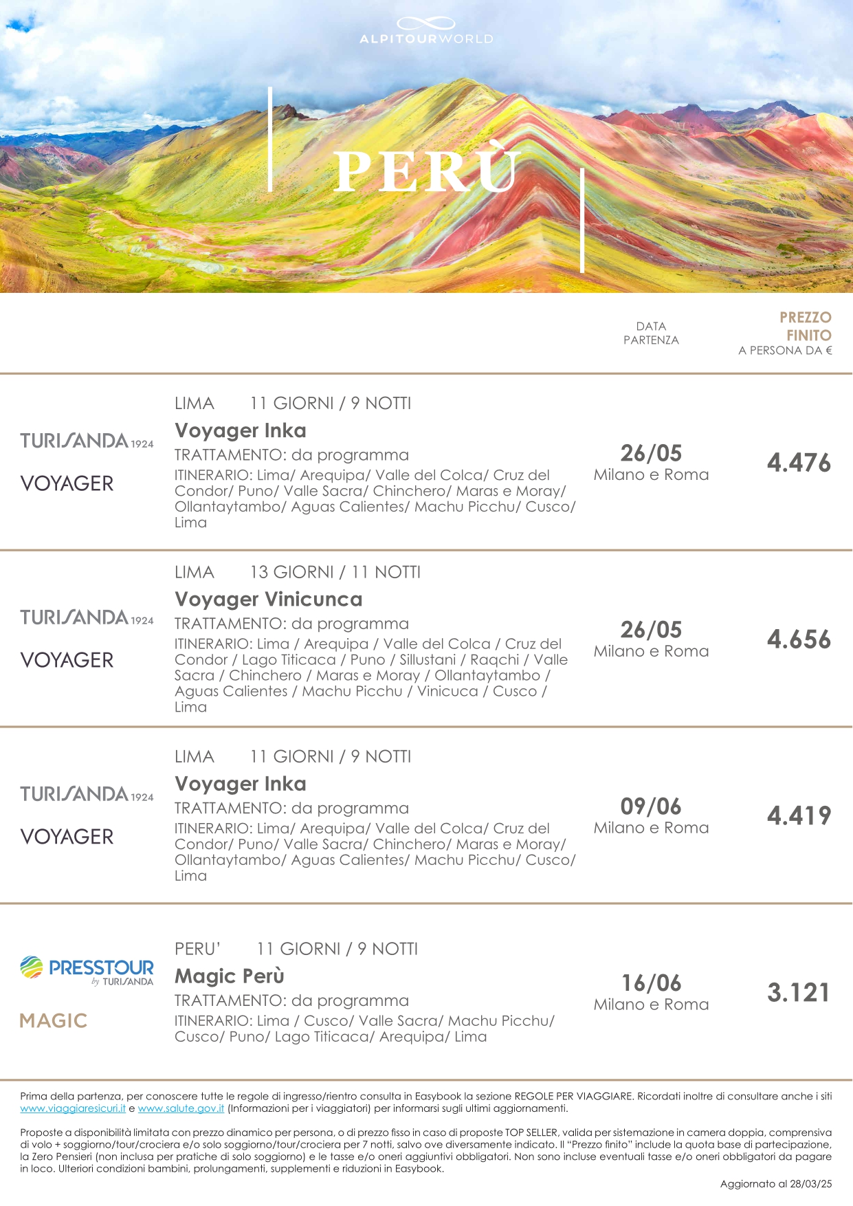 Vivere e Viaggiare - Perù 2 - Offerta