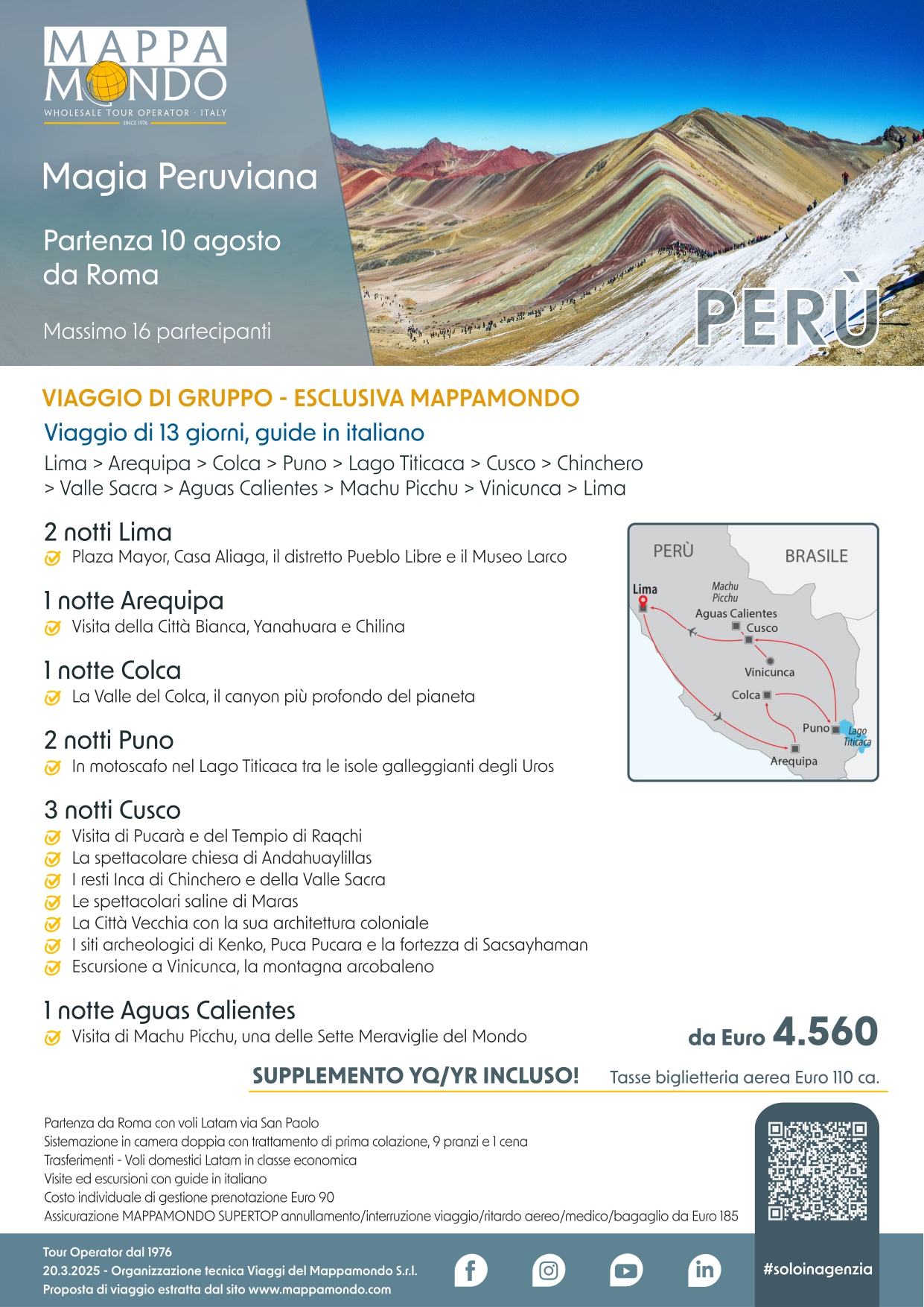 Vivere e Viaggiare - Perù - Offerta