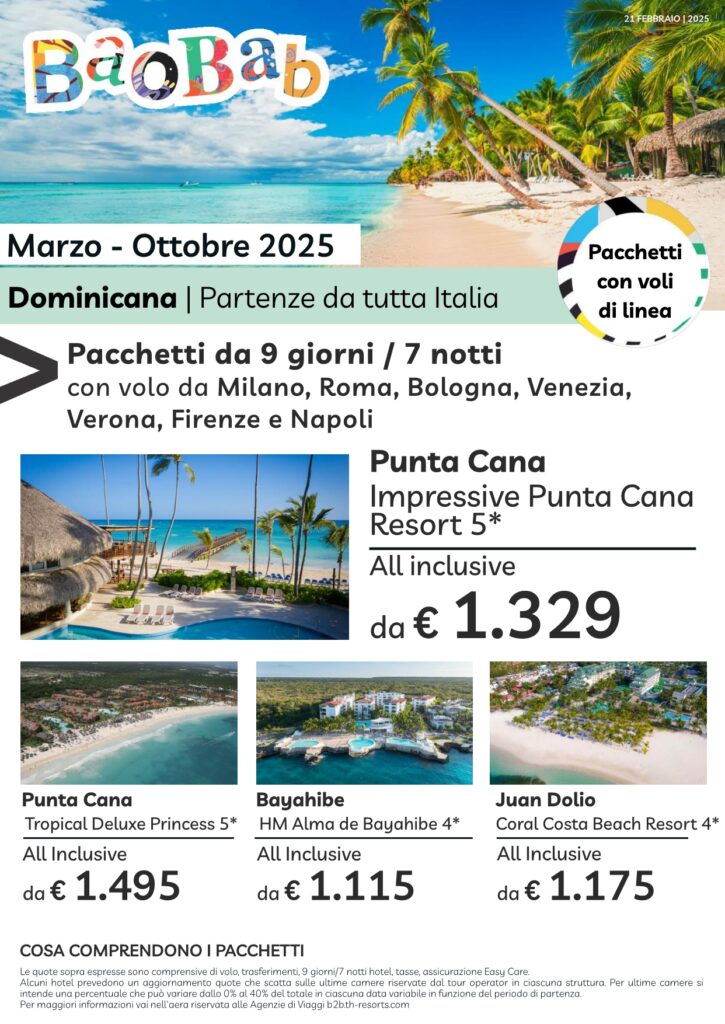 Vivere e Viaggiare - Repubblica Dominicana - Offerta