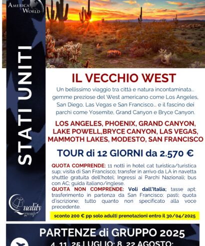 Vivere e Viaggiare - USA 2 - Offerta