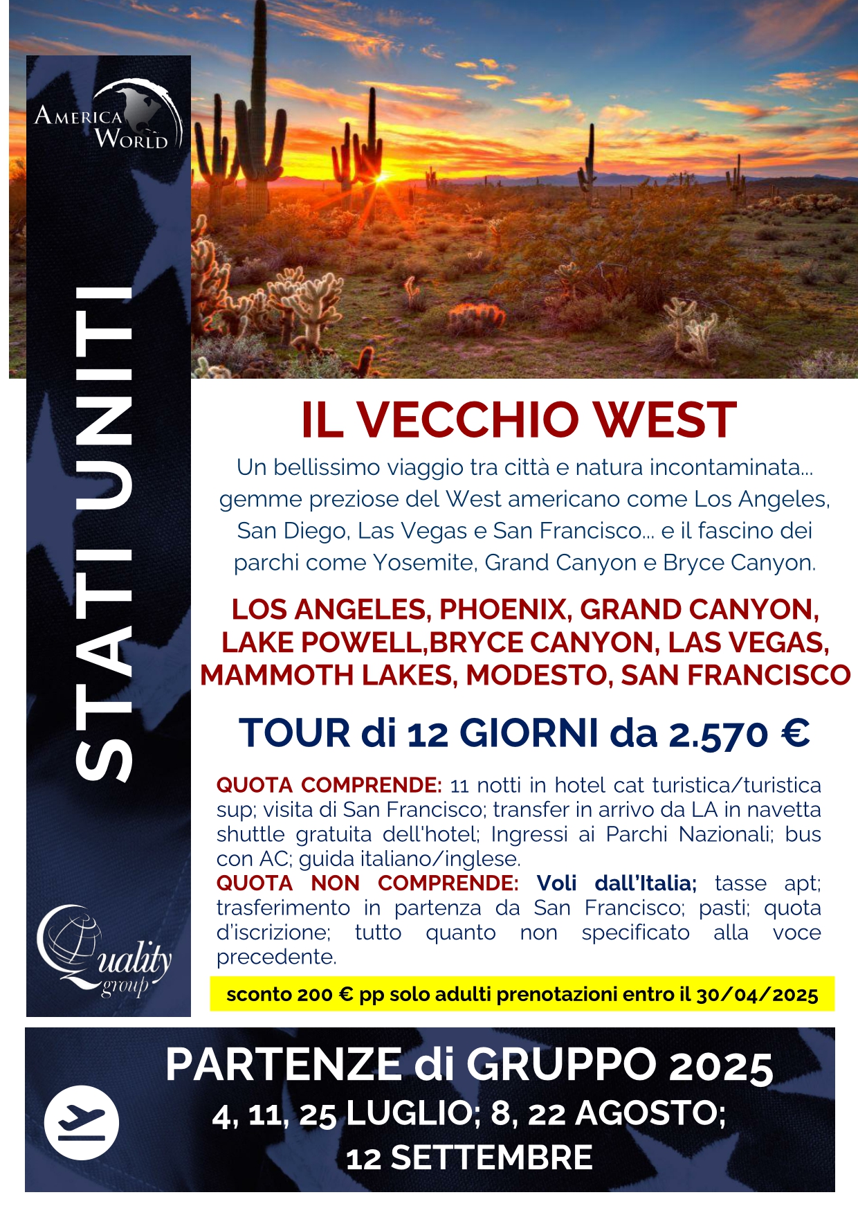 Vivere e Viaggiare - USA 2 - Offerta