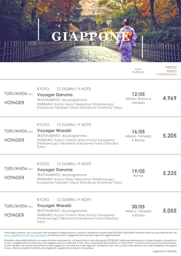 Vivere e Viaggiare - Giappone 3 - Offerta