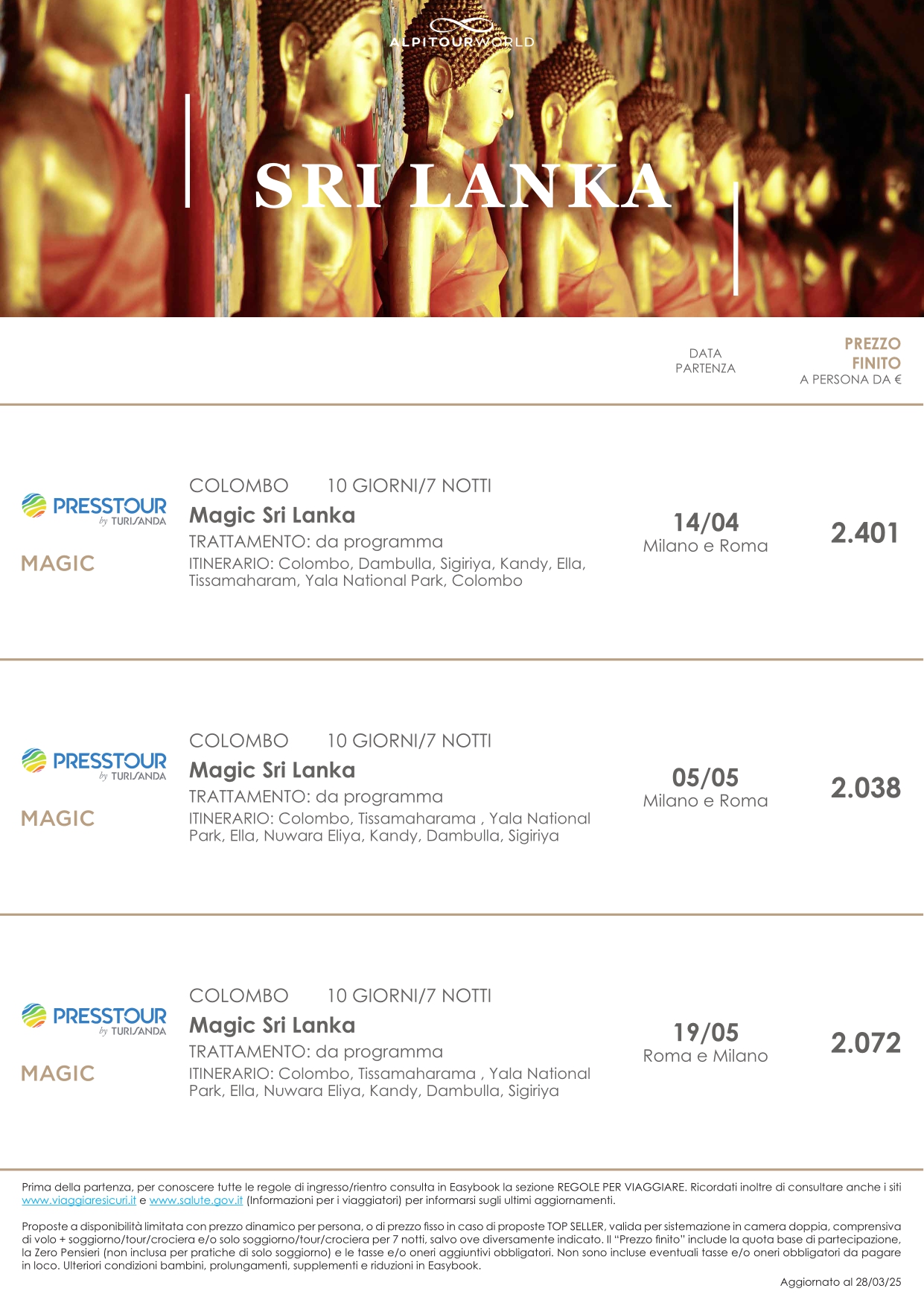 Vivere e Viaggiare - Sri Lanka 2 - Offerta
