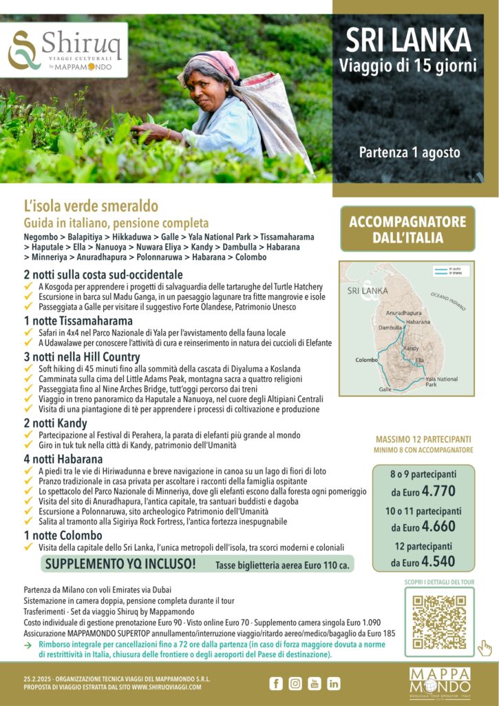 Vivere e Viaggiare - Sri Lanka - Offerta