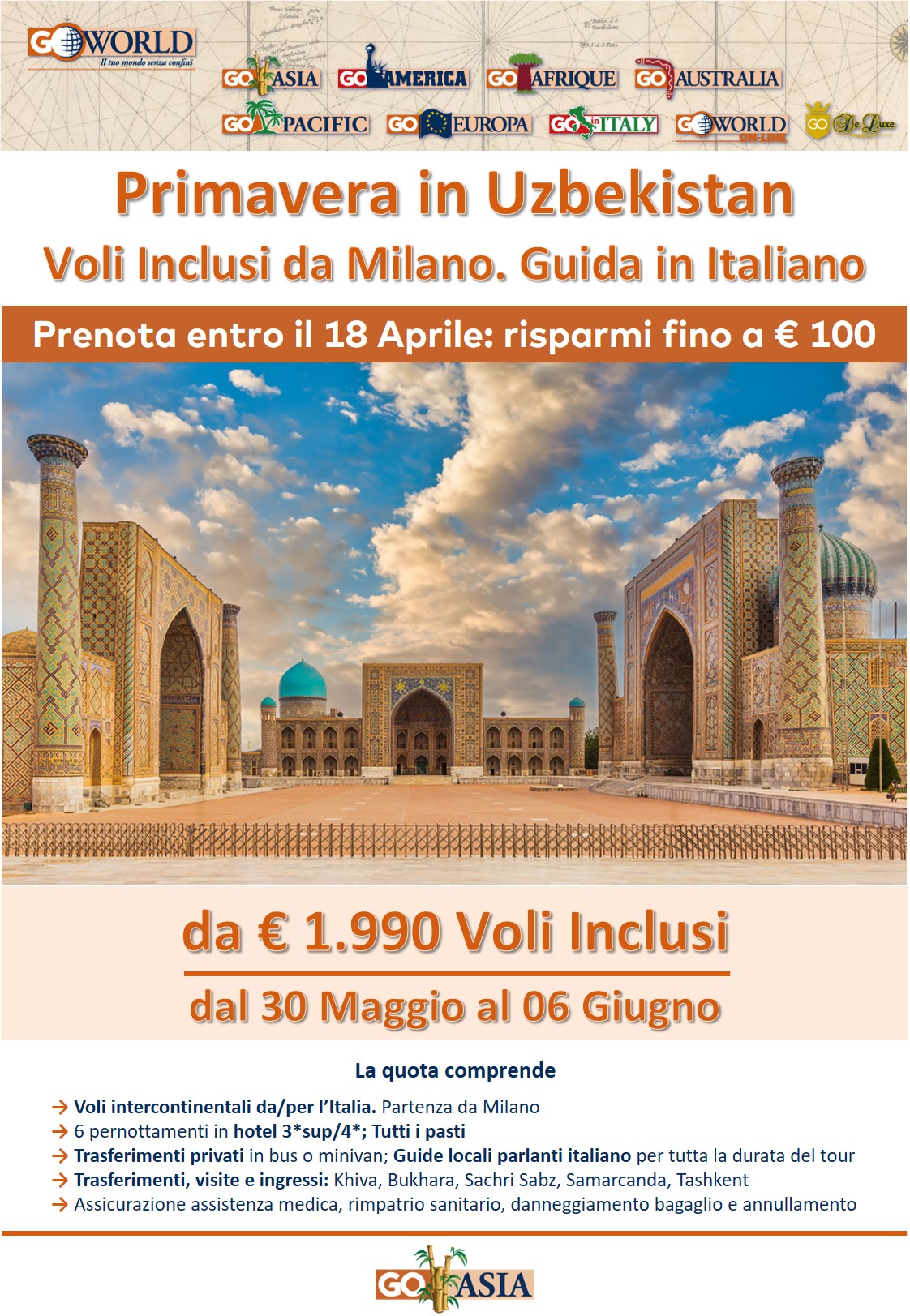 Vivere e Viaggiare - Uzbekistan - Offerta